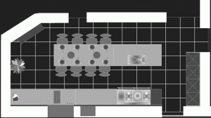 Plan pour une cuisine Boffi case system 2.3