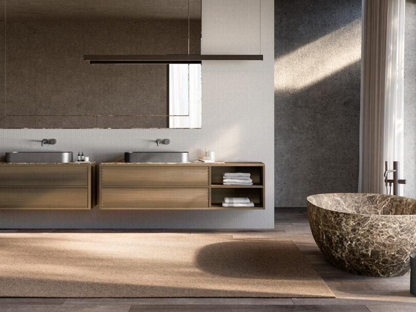 Boffi - Salle de bain Wood-In
