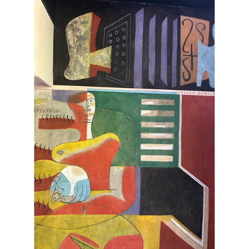Fresque Le Corbusier